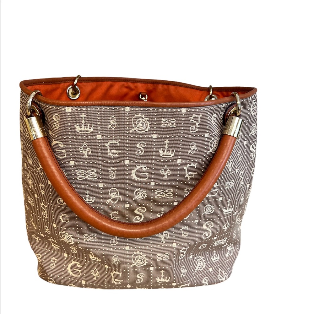 Lancel Paris Logo Monogram Daligramme Handbag